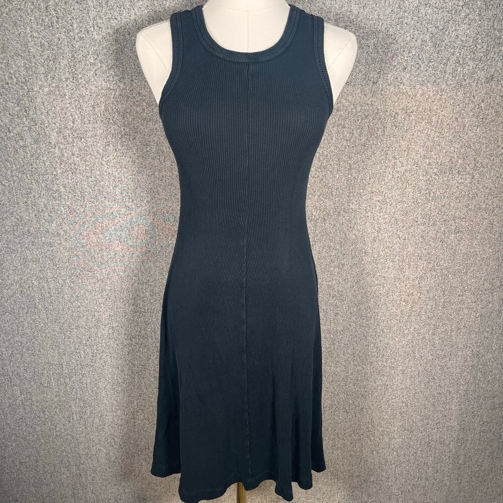 VTG 90s Grunge Y2K Minimalist Goth Hard Tail Forever Casual Ribbed Tank Dres